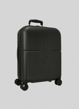 Bolsas & Mochilas Pepe Jeans 55cm Abs Suitcase Hombre Negras | 765VTDISB