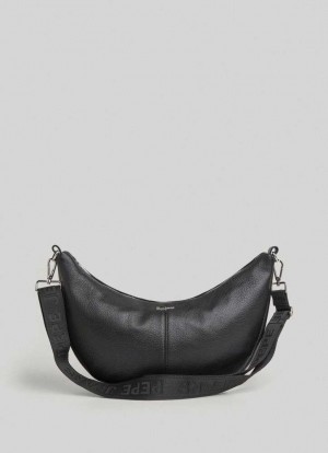 Bolsas & Mochilas Pepe Jeans Half Moon Bag Mujer Negras | 108AZUFLB