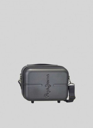 Bolsas & Mochilas Pepe Jeans Hard-shell Abs Toilet Bag Hombre Azul Marino | 405ZFQASC