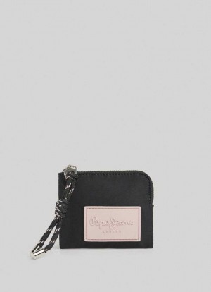 Bolsas & Mochilas Pepe Jeans Nylon Handbag Mujer Negras | 541RNYVLK
