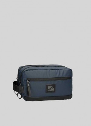 Bolsas & Mochilas Pepe Jeans Travel Bag With Handle Hombre Azules | 981UKHGWZ