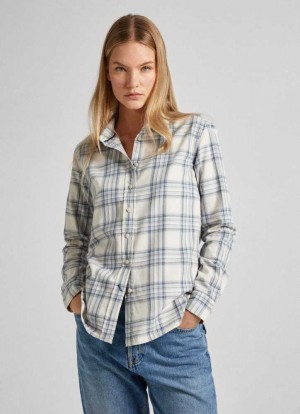 Camisas Pepe Jeans Checked Algodon Shirt Mujer Multicolor | 024AWVZJL