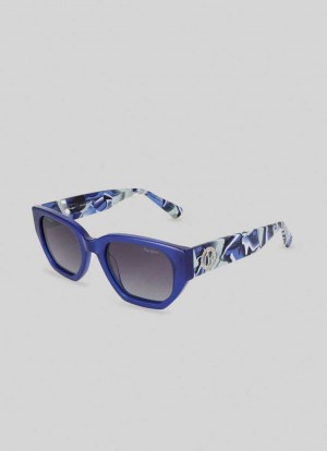 Gafas de Sol Pepe Jeans Anglular Sunglasses Mujer Azul Marino | 869HNMPAY