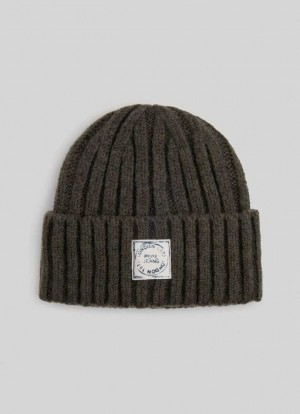 Gorras Pepe Jeans Acanalado Knit Beanie Hombre Verde | 516AORXFI