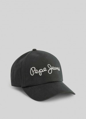 Gorras Pepe Jeans Basic Cap With Embroidered Logo Hombre Verde | 948IRSACF