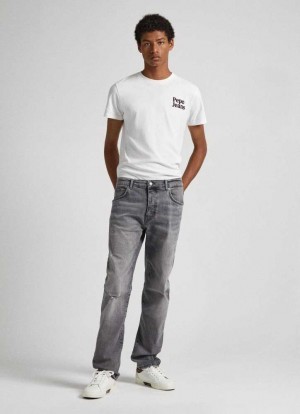 Jeans Pepe Jeans Easton Relaxed Fit Drop-rise Jeans Hombre Azules | 619DTOAEP