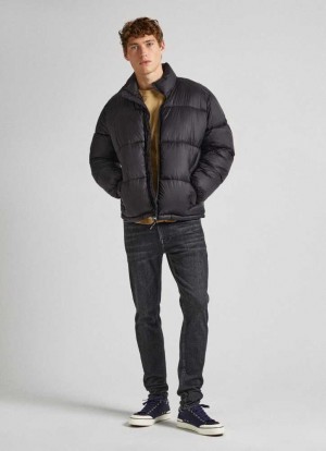 Jeans Pepe Jeans Mid-rise Flaco Fit Jeans Hombre Azules | 270UZNMDJ