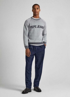 Trends Pepe Jeans Alban Loose Fit Drop-rise Jeans Hombre Azules | 126XTHVAN