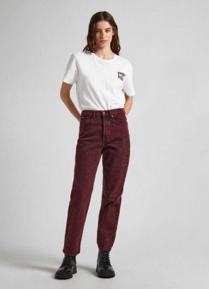 Trends Pepe Jeans Celyn Directo Fit High-rise Jeans Mujer Azules | 415TQWKGN