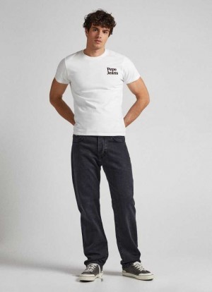 Trends Pepe Jeans Penn Relaxed Fit Drop-rise Jeans Hombre Azules | 670KWXADQ