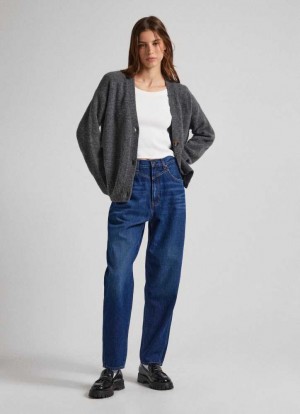 Trends Pepe Jeans Rachel Balloon Fit High-rise Jeans Mujer Azules | 149BEIWHV