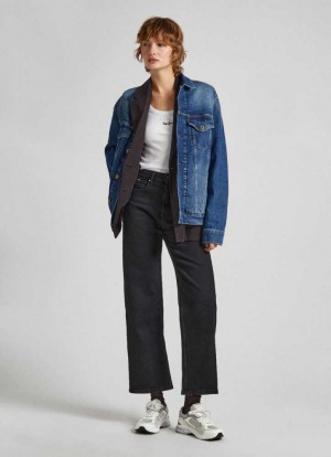 Vaqueros Bootcut Pepe Jeans High-rise Bootcut Fit Jeans Mujer Azules | 217IUDPLZ