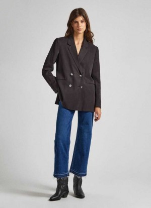 Vaqueros Bootcut Pepe Jeans High-rise Bootcut Fit Jeans Mujer Azules | 964WGICJV