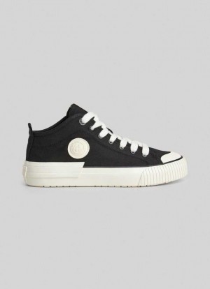 Zapatillas Pepe Jeans Industry Basic Trainers Mujer Negras | 638NJFUBS
