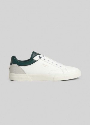 Zapatillas Pepe Jeans Kenton Journey Basic Trainers Hombre Verde Oscuro | 719UVWABY
